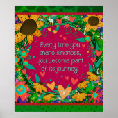 の優インスパイアしさ引用文教室のインスピリチュアル ポスター (正面)