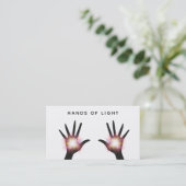 *~*の光エネルギーは霊気に治療光線を渡します 名刺 (スタンド正面)