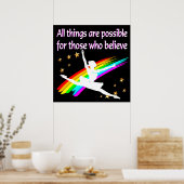 の全意欲を起こ物は可能なダンサーデザイン ポスター (キッチン)