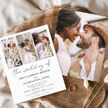 の写真の結婚ミニマルシンプルリストホワイト チラシ<br><div class="desc">予算4つ結婚のモダン写真コラージュとラージのミニマルな結婚式招待状。結婚式招待状カードモダンには、ミニマルな結婚式日のお祝いの後に使用するエレガントとシンプル、モダンタイポグラフィが含まシンプルれている。</div>