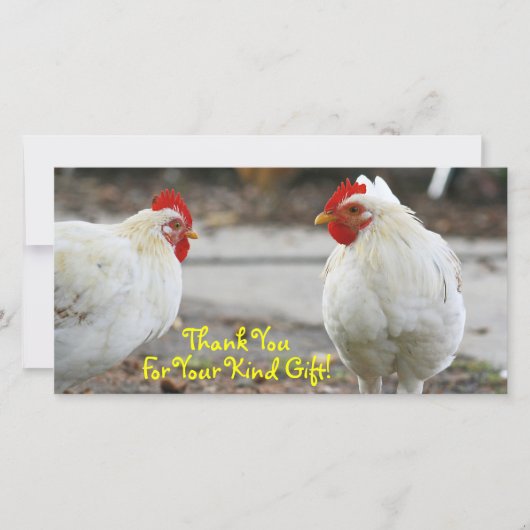 の写真カードありがとう サンキューカード (正面)