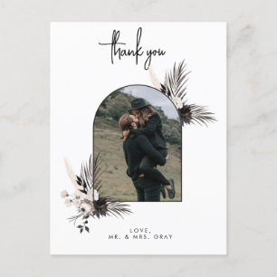 の写真結婚ありがとうポストカード ポストカード