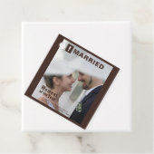 の写真結婚おもしろい雑誌の表紙の追加 フェイバータグ (インサイチュ)