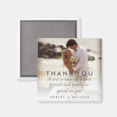 の写真結婚に関するメッセージ マグネット (正面/裏面)