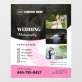 の写真結婚ウィンドウの固定 ウィンドウサイン (シート)