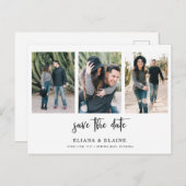 の写真結婚セーブ・ザ・デート案内はがき ポストカード (正面/裏面)