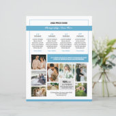 の写真結婚価格ガイドテンプレート (スタンド正面)