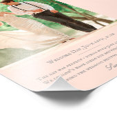 の写真結婚引用文カスタムモノグラム赤面5x7 フォトプリント            (角)