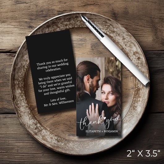 の写真結婚手書きの予算ありがとう ノートカード