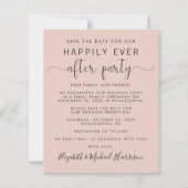 の写真結婚披露宴ブラシ日付を保存 (正面)