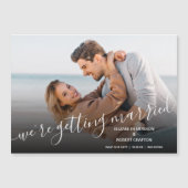 の写真結婚日付の磁気カードを保存 (正面)