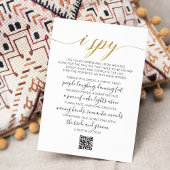 の写真結婚狩りゲームIスパイゲームQRコードカード ノートカード