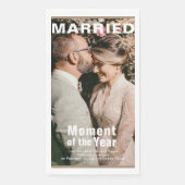 の写真結婚用紙ナプキンの追加 (正面)