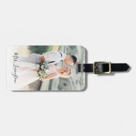 の写真結婚Keepsake荷物タグ ラゲッジタグ