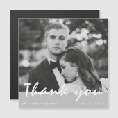 の写真結婚Thanks You Magnet (正面/裏面)