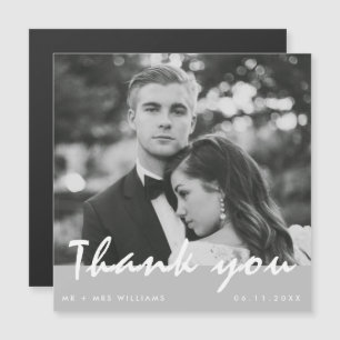 の写真結婚Thanks You Magnet