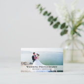 の写結婚真QRコードフォトプロフェッショナル 名刺 (スタンド正面)