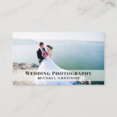 の写結婚真QRコードフォトプロフェッショナル 名刺 (正面)