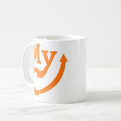 ～の利益が増える コーヒーマグカップ (正面左)