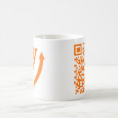 ～の利益が増える コーヒーマグカップ (中央)