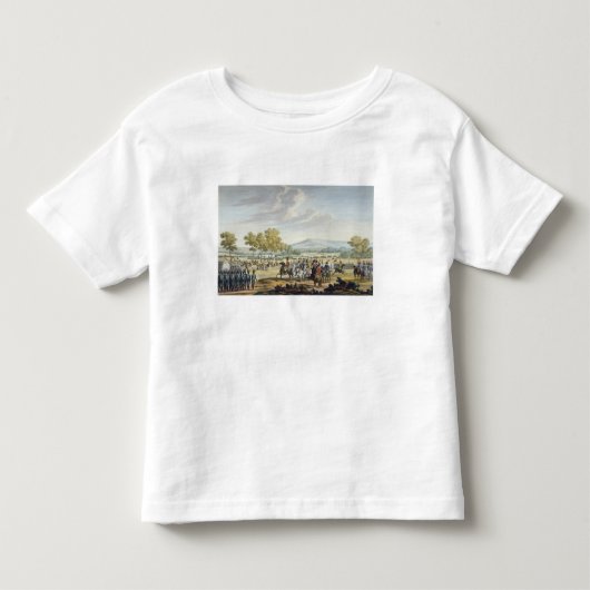 の前で操縦している帝国監視 トドラーTシャツ (正面)