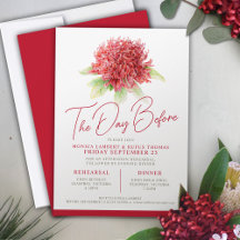 の前の赤ワラタフローラリハ結婚ーサル