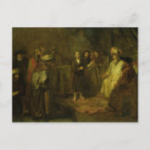 の前の12歳のイエス・キリスト ポストカード (正面)