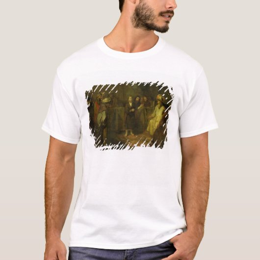 の前の12歳のイエス・キリスト Tシャツ (正面)