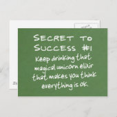 の前向き力考え ポストカード (正面/裏面)