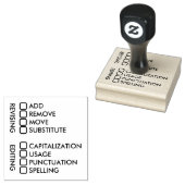 の加工ゴム書スタンプの改訂と編集 ラバースタンプ (押印)