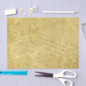 の動揺してヴィンテージ書分配 薄葉紙 (クラフト)