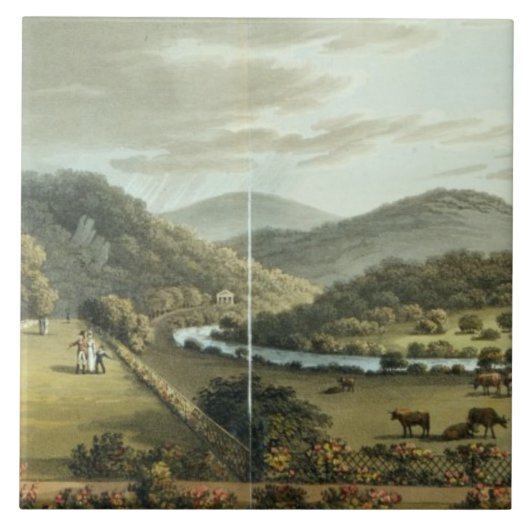 の南および東の前部からの一般的な見解 タイル (正面)