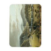 の南と東の正面からの一般見解 マグネット (縦)