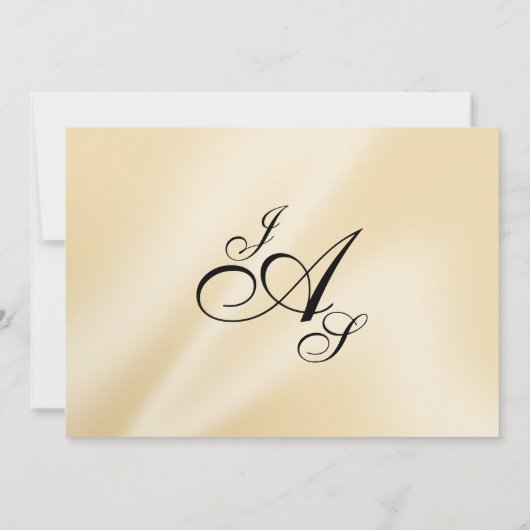 |の卵の殼を結婚するShaylaの真珠およびレース 招待状 (裏面)