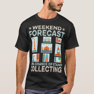 ~の収集家向けの切手おもしろい収集 Tシャツ