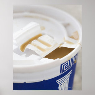 の取りますコーヒーを閉めて下さい ポスター