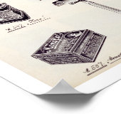 の取引カタログから男性のシェービング装置 ポスター (角)