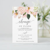 の取結婚消-延期-計画の変更 招待状 (スタンド正面)