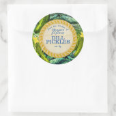 の台所から個人用の漬物 ラウンドシール (バッグ)