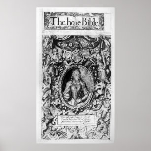 の司教のBible Titlepage、パブ。 1568年に ポスター