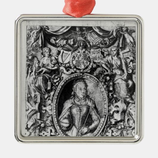 の司教のBible Titlepage、パブ。 1568年に メタルオーナメント (正面)