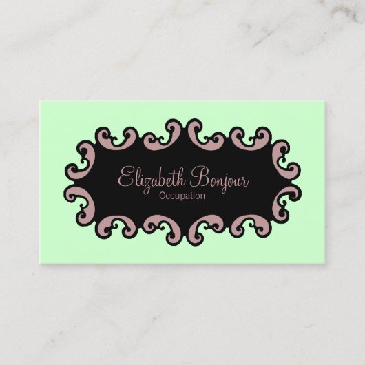 ～の名刺をめくる 名刺 (正面)