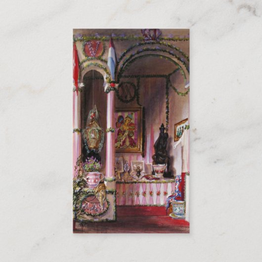 ~の名食べ刺でケーキを食べさせる 名刺 (正面)