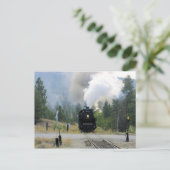 の吹オフ蒸気 – エンジン3716 ポストカード (スタンド正面)