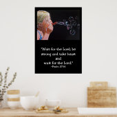 の吹バブル:オリジナルアート、バイブル・バース ポスター (キッチン)