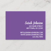 の吹レインボー石鹸パーティーイベントプランナー 名刺 (裏面)