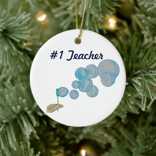 の吹泡 セラミックオーナメント (ツリー)