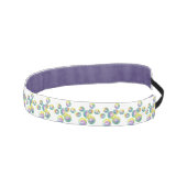 の吹虹のシャボン玉の泡と紫 アスレチックヘッドバンド (右)