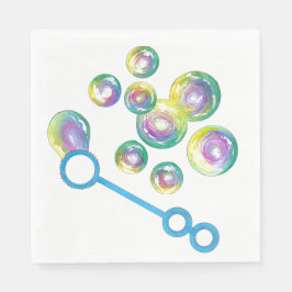 の吹虹のシャボン玉 スタンダードランチョンナプキン
