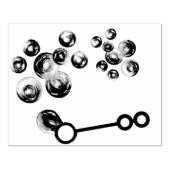 の吹虹のシャボン玉 ラバースタンプ (インプリント)